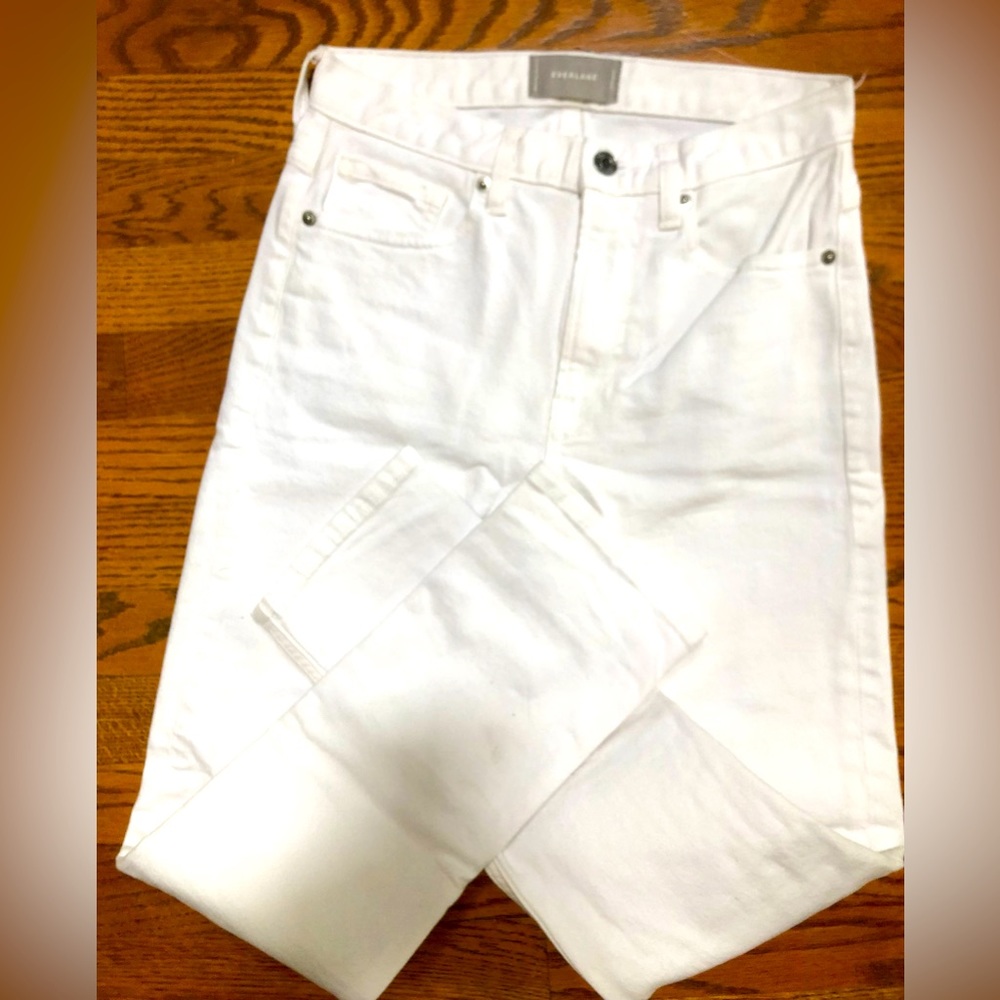 EVERLANE White Skinny Jeans  Sz 25